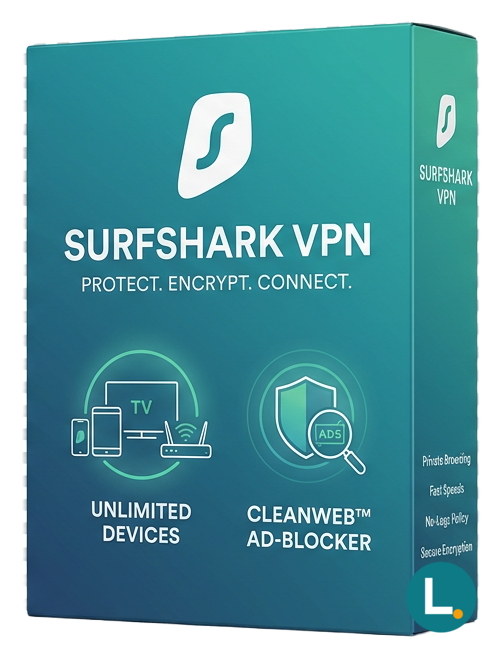 Surfshark VPN 3 users 1 year